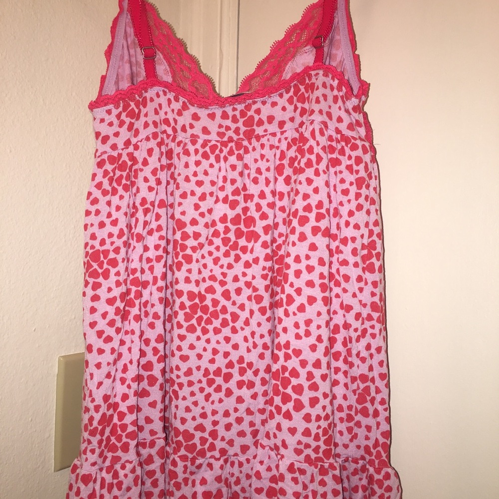 Super cute heart night dress